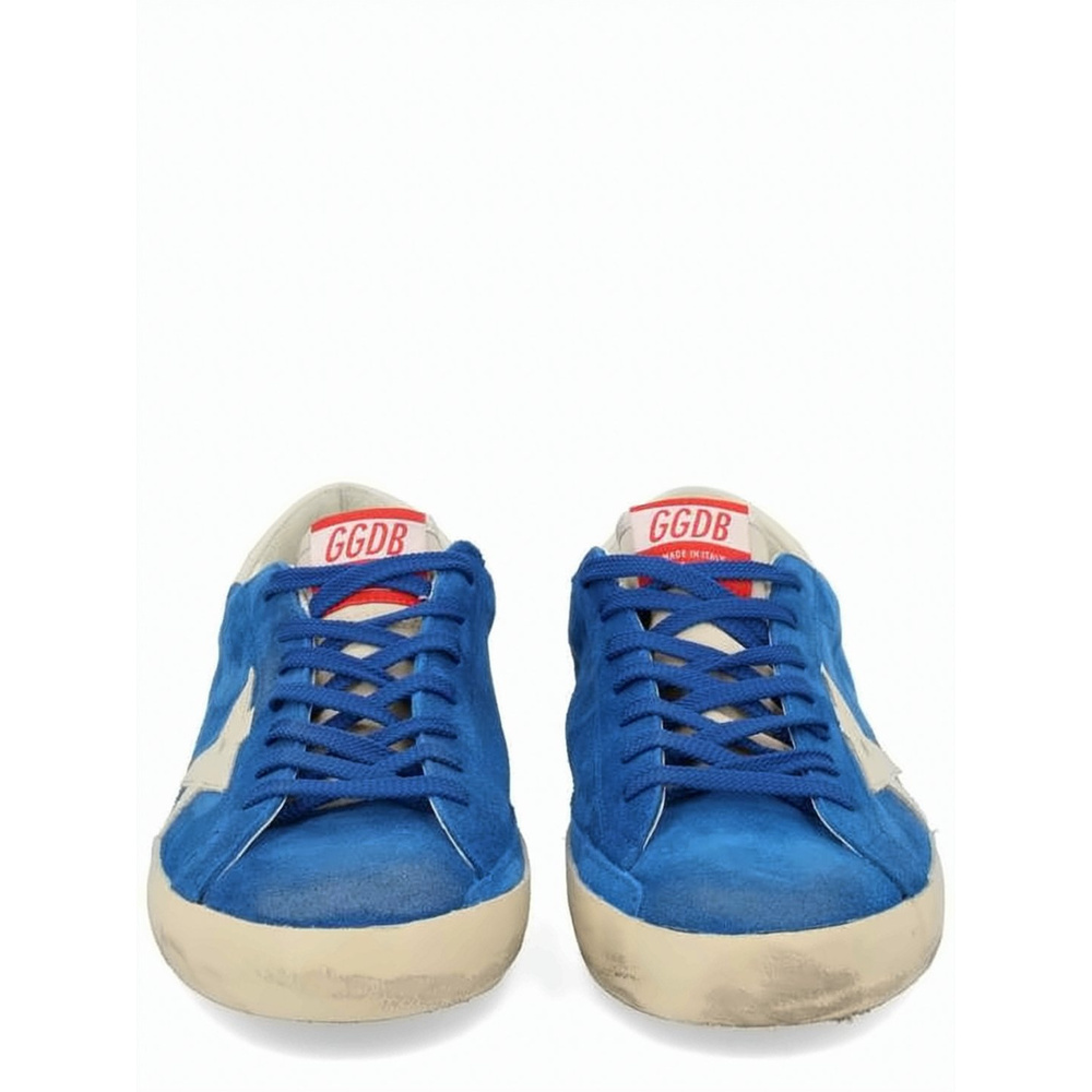 GOLDEN GOOSE Vibrant Blue Suede Sneakers - Picture 3 of 6